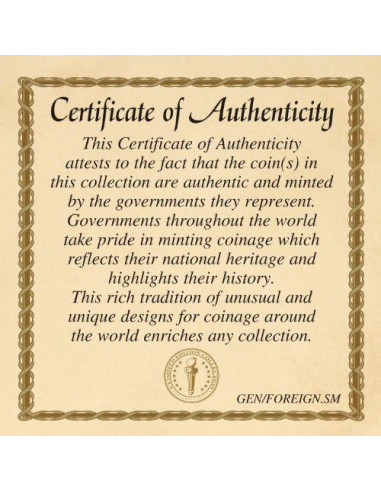 Colgante Locket de Moneda de Ángel Libertad Chile 61 cm