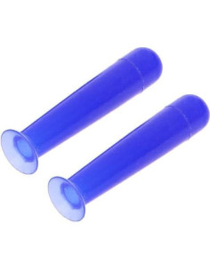 Set de 2 Copas de Succión de Silicona Azul para Lentes de Contacto 2