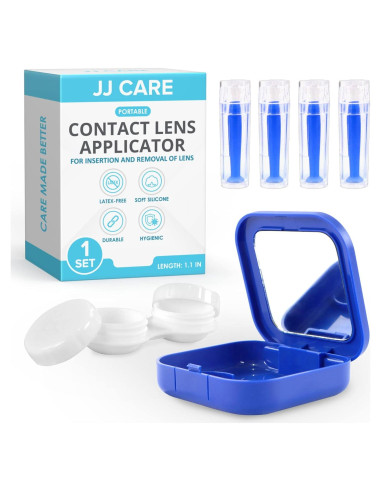 Aplicador y Quitador de Lentes de Contacto JJ CARE - Conjunto