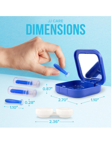 Aplicador y Quitador de Lentes de Contacto JJ CARE - Conjunto