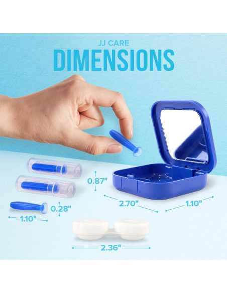 Aplicador y Quitador de Lentes de Contacto JJ CARE - Conjunto