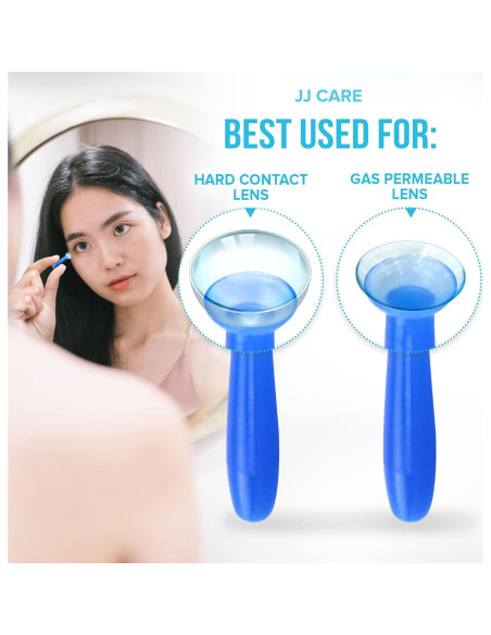 Aplicador y Quitador de Lentes de Contacto JJ CARE - Conjunto