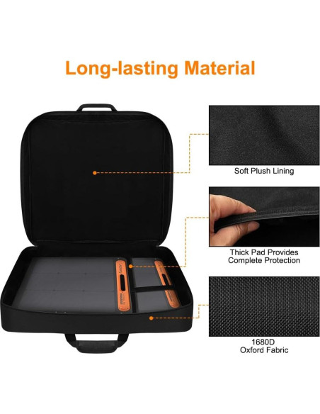 Bolsa de Almacenamiento Yorkenbe para Panel Solar 68x58x15cm