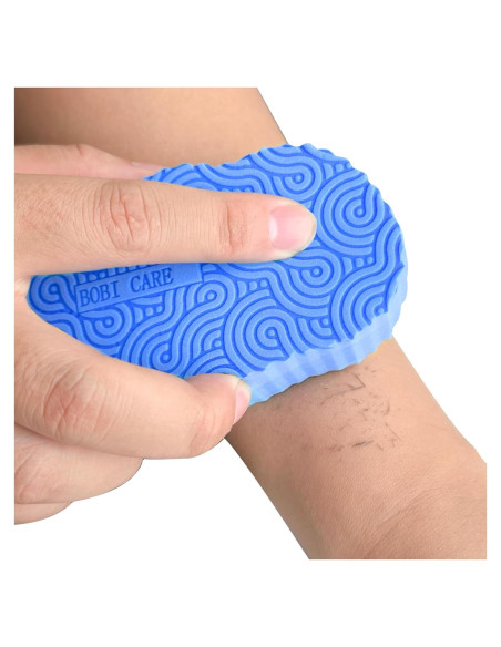 Esponja de Baño Exfoliante BOBI CARE 2 Piezas Suave 3D