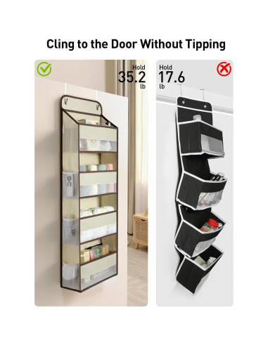 Organizador Colgante Yecaye Beige 4 Niveles 15.9 kg para Bebés