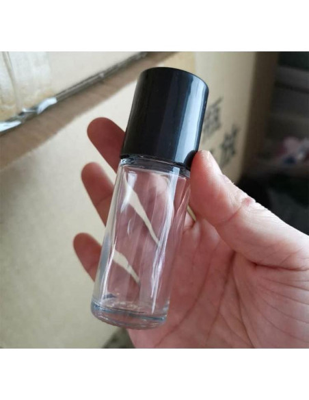 2 Botellas de Rodillo Desodorante Vidrio 30ml lasenersm