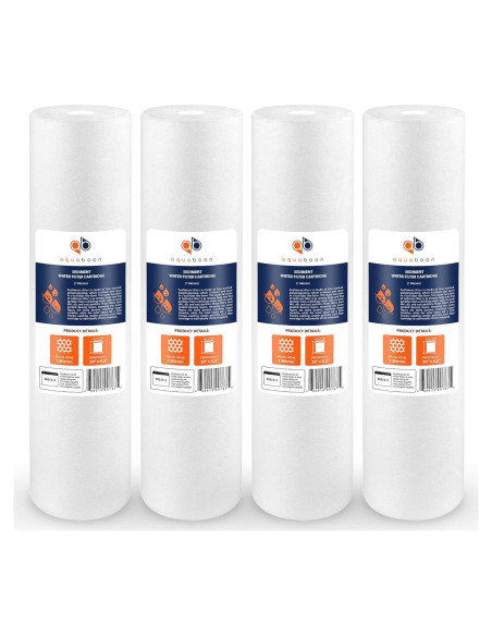 Filtro de Agua de Sedimentos Aquaboon 20" x 11.4 cm - 4 Unidades