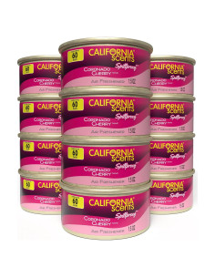 Ambientador para Automóvil California Scents Cereza 12 Latas 42.5g