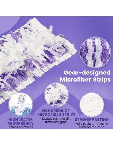 20 Almohadillas de Limpieza Desechables CANAVY para Swiffer