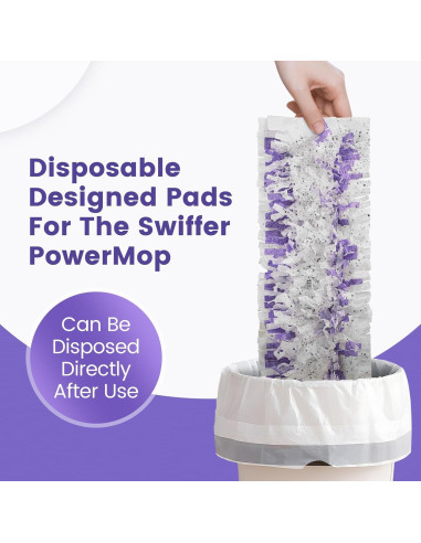 20 Almohadillas de Limpieza Desechables CANAVY para Swiffer