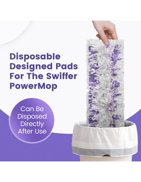 20 Almohadillas de Limpieza Desechables CANAVY para Swiffer