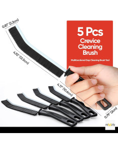 Cepillos de limpieza Remzly para juntas - Paquete de 5 unidades 2