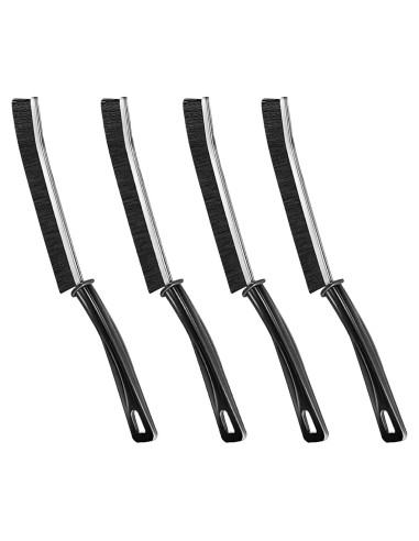 Cepillo de Limpieza de Ranuras UKESULT - 4 Pcs, Ergonomico
