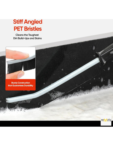 Cepillos de limpieza Remzly para juntas - Paquete de 5 unidades
