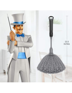 Plumero de Microfibra MR.SIGA con Mango Antideslizante 34cm 2