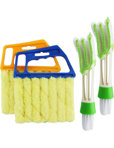 Juego de Herramientas de Limpieza de Persianas RVXlRDN 4 Piezas