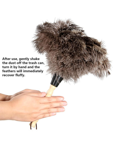 Plumero de Plumas de Avestruz NEWONG 2pcs 35.56 cm