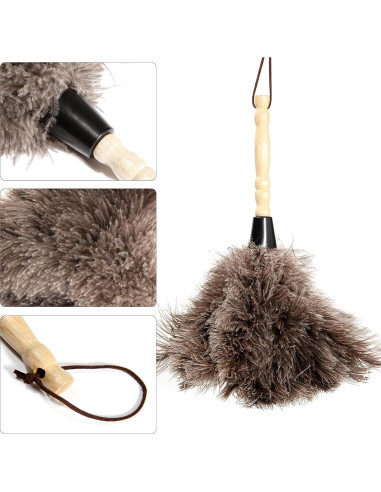 Plumero de Plumas de Avestruz NEWONG 2pcs 35.56 cm