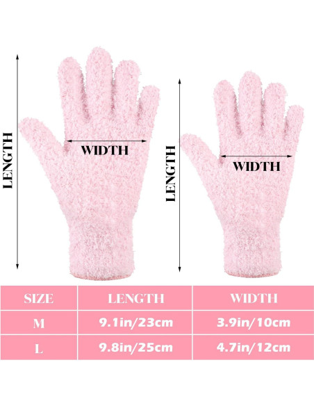 Guantes de Microfibra Bencailor 6 Pares para Limpieza Grande