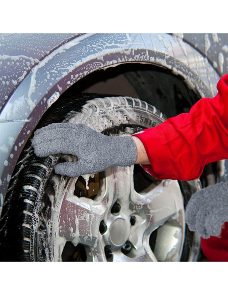 Guantes de Microfibra Bencailor 6 Pares para Limpieza Grande