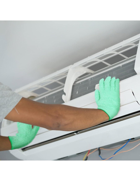 Guantes de Microfibra Bencailor 6 Pares para Limpieza Grande