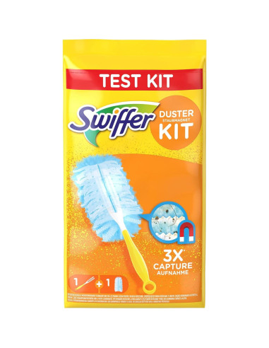 Kit Plumero Swiffer con Mango y Repuesto - 1 Unidad