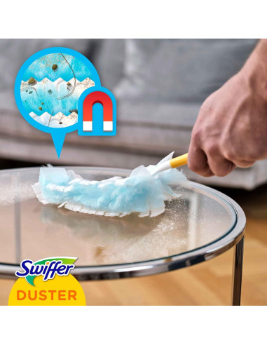 Kit Plumero Swiffer con Mango y Repuesto - 1 Unidad