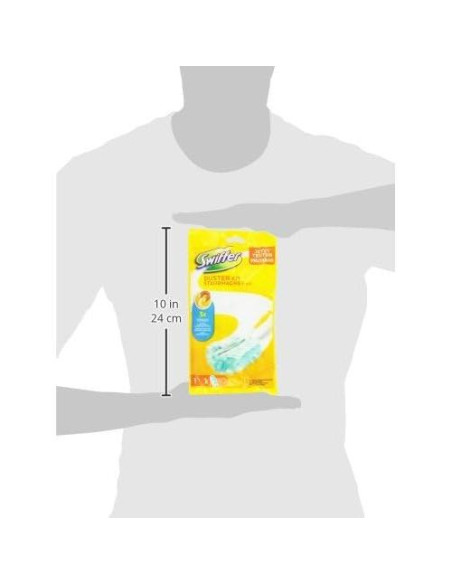 Kit Plumero Swiffer con Mango y Repuesto - 1 Unidad