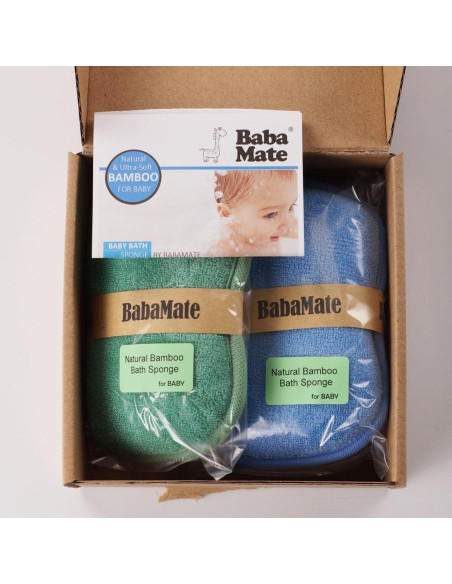 Esponja de Baño Ultra Suave Verokids - 2 Unidades para Bebés