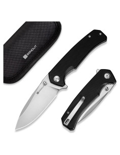 Cuchillo de bolsillo SENCUT Skarnax 9.6 cm G10 Negro EDC