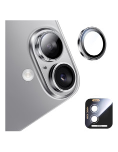 Protector de Lente de Cámara MAGIC JOHN para iPhone 16 Plus - Vidrio Templado 9H