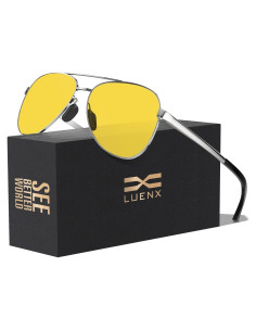 Gafas de sol LUENX Aviador Polarizadas UV400 - Amarillo
