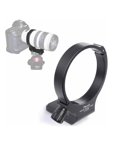 Anillo de Montaje para Trípode iShoot 80mm para Lentes Canon