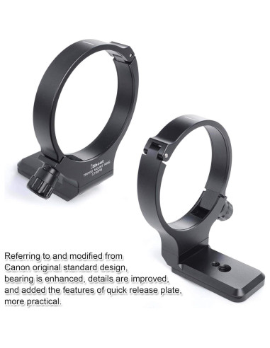 Anillo de Montaje para Trípode iShoot 80mm para Lentes Canon