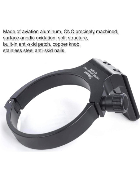 Anillo de Montaje para Trípode iShoot 80mm para Lentes Canon