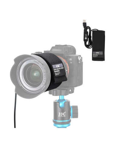 Calentador de Lentes KIWIFOTOS para Lentes 80-110mm USB