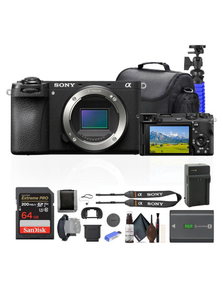 Cámara Sin Espejo Sony a6700 26MP APS-C + Accesorios