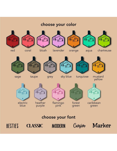 Etiqueta de Identificación Silicona Besties Pets QR Personalizada