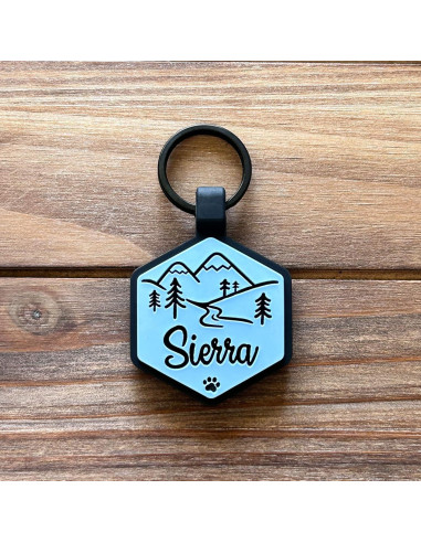 Etiqueta de Identificación Silicona Besties Pets QR Personalizada