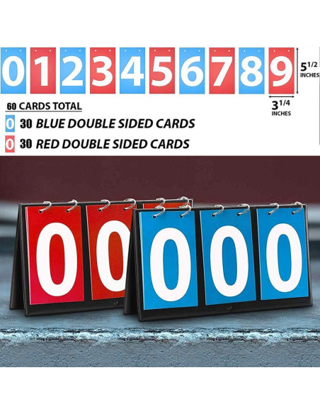 Marcador de Puntuación Portátil APORO para Todos los Deportes