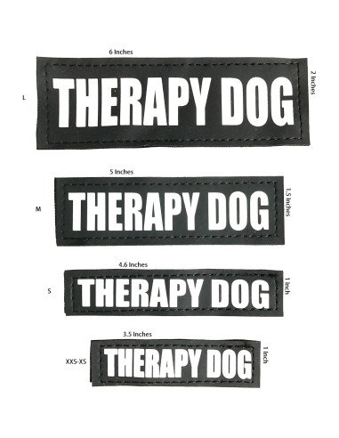 Parche Reflectante para Perros de Terapia Albcorp Mediano