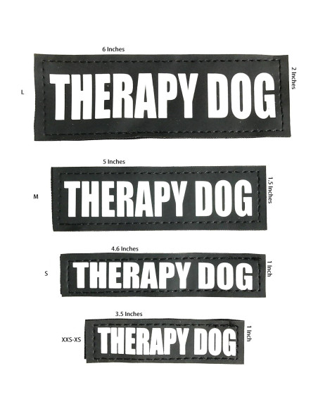 Parche Reflectante para Perros de Terapia Albcorp Mediano