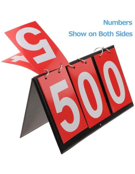 Marcador de Puntuación Portátil APORO para Todos los Deportes