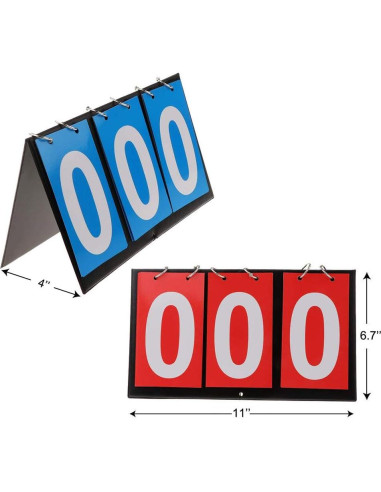 Marcador de Puntuación Portátil APORO para Todos los Deportes