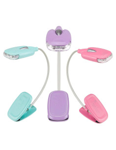 Luz de Lectura para Libros BIGMONAT 3 Pack Niños Clip