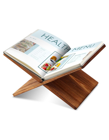 Soporte para Libros Geetery de Madera de Bambú 26x18 cm