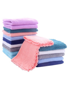 Toallitas para Bebés BAMBOO QUEEN - 16 Unidades Microfibra 25.4x25.4 cm