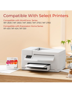 Cartucho de Tinta Remanufacturado ejet 220XL para Epson - 8 Piezas 2