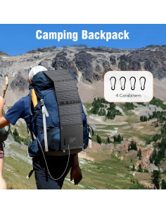 Panel Solar Plegable SinKeu 22W USB-C y USB-A Impermeable 2