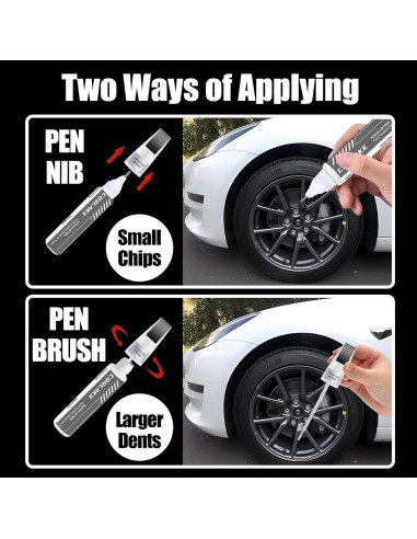 Pintura de Retoque COSLAKE Plata Estelar para Llantas Tesla